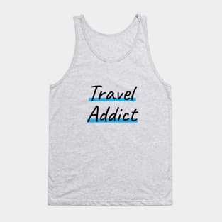 Travel Addict Tank Top